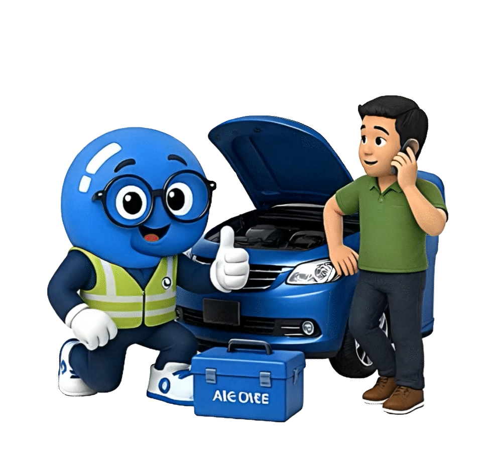 EasyInsurance car mascot